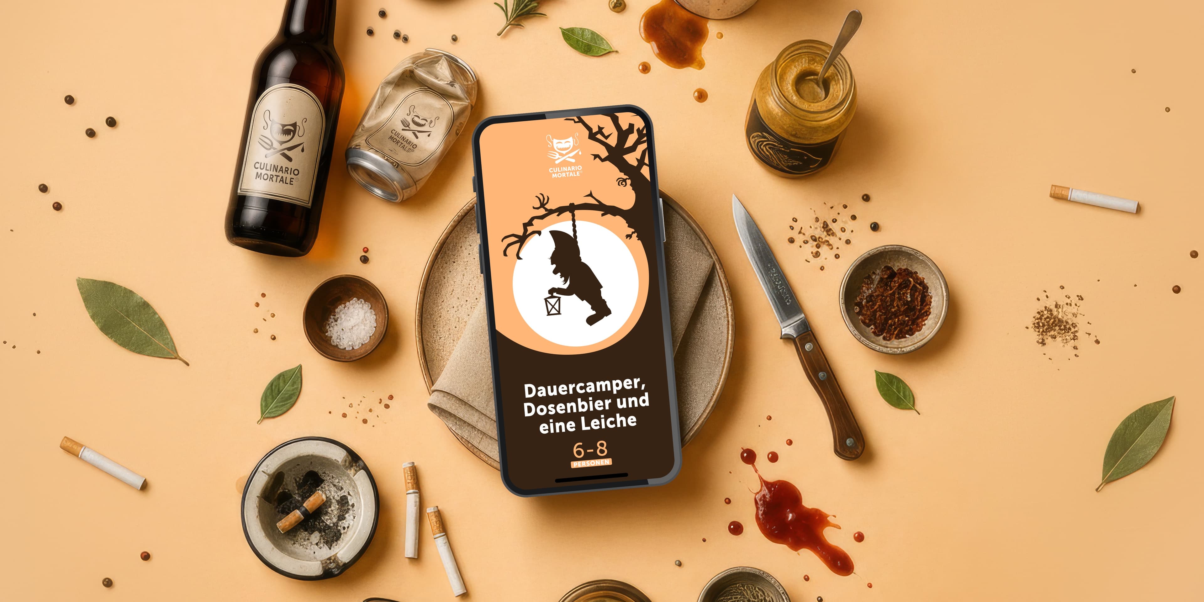 Dauercamper, Dosenbier und eine Leiche – Online-Ausgabe