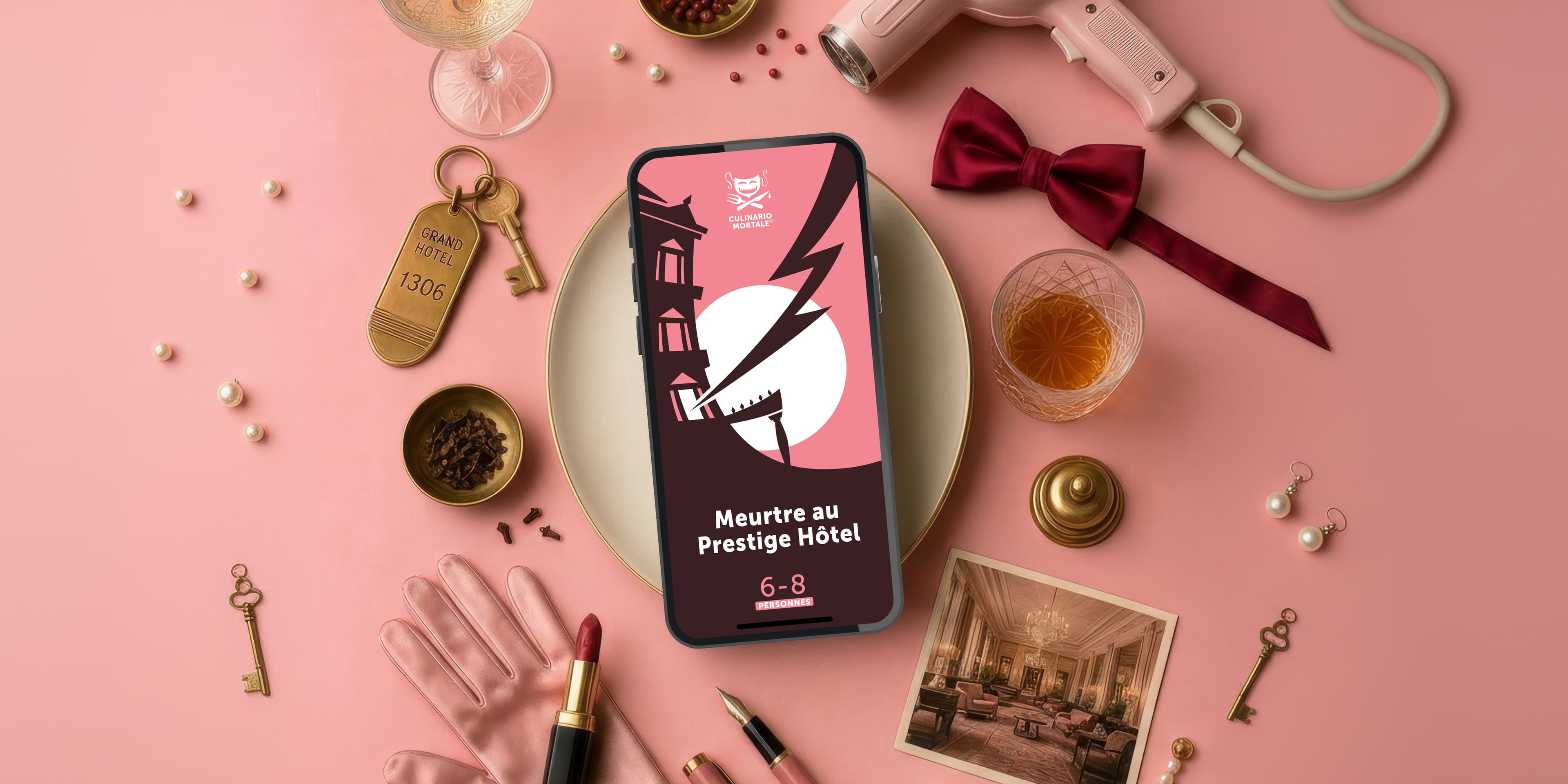 Meurtre au Prestige Hôtel – Online-Ausgabe